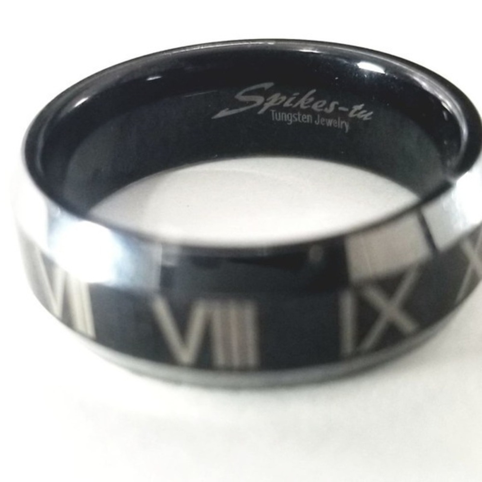 New Black Tungsten Ring Size 10 69$